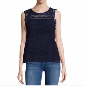 New JOIE Lupe Lace Tank